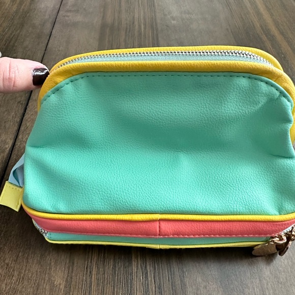 Disney Tiana Teal and Yellow Cosmetic Bag - Picture 2 of 5